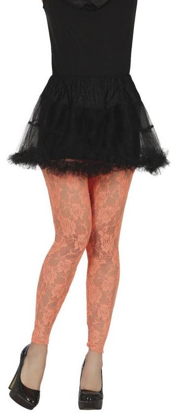 Oranje Panty Dames Kant, Verzenden, Nieuw