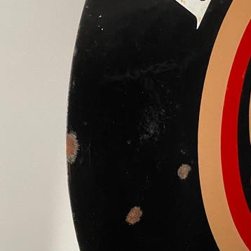 BACARDI - Emaille bord - Ø50 cm - Gemaakt van dikke