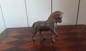 P. Chenet - Beeld, Paard - 10 cm - Brons