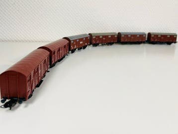 Lima H0 - 1544 1406 - Modeltrein goederenwagonset (6) - Set, Hobby en Vrije tijd, Nieuw