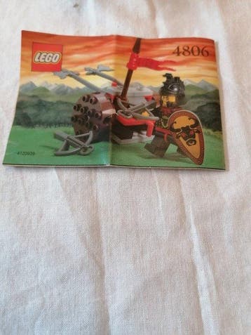 Lego Set - 6020, 6034, 4806, 6259, 6018 - Castle, Legoland,, Nieuw
