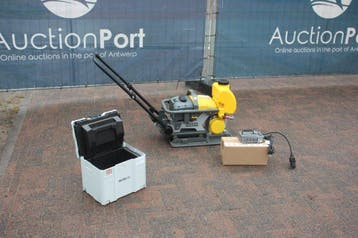 Veiling: Trilplaat Wacker Neuson Vibroplate AP1840e Elektris, Zakelijke goederen, Machines en Bouw | Overig, Ophalen