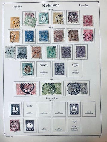 Wereld - Collectie / Uitzoeker Europese Landen op oude, Gestempeld