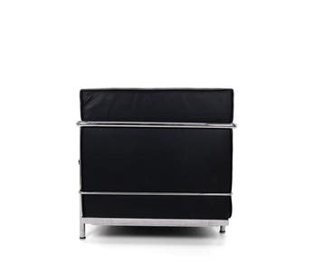 Cassina - Le Corbusier - Sofa - LC2 - Leder, Roestvrij staal