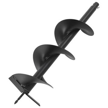 vidaXL Grondboor 200 mm staal, Verzenden, Nieuw