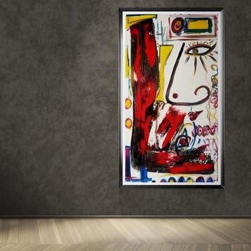 Luc Mora - Miss abstract Le Monsieur rouge - XXL