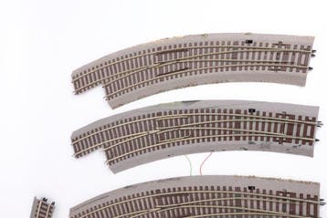 Roco H0 - 42561, 42570, 42571 - Modeltreinsporen (8) -, Nieuw