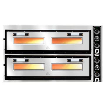 Pizzaoven | CLASSIC LUX | Elektrisch | 6+6x Ø33cm |, Verzenden