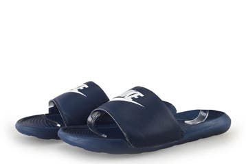 Nike Slippers in maat 45 Blauw, Kleding | Heren, Slippers, Nike, Zo goed als nieuw, Verzenden