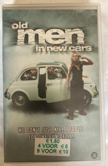 OLD MEN IN NEW CARS (EX RENTAL) (VHS), Gebruikt