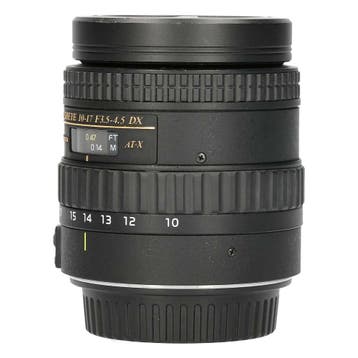 Tokina 10-17mm f/3.5-4.5 AT-X DX AF Fisheye -  met garantie, Ophalen of Verzenden