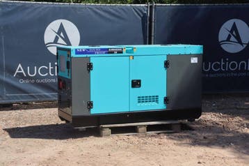 Veiling: Generator Kawakenki  KK50-III-SSS Diesel 2026 50kVA, Zakelijke goederen, Ophalen