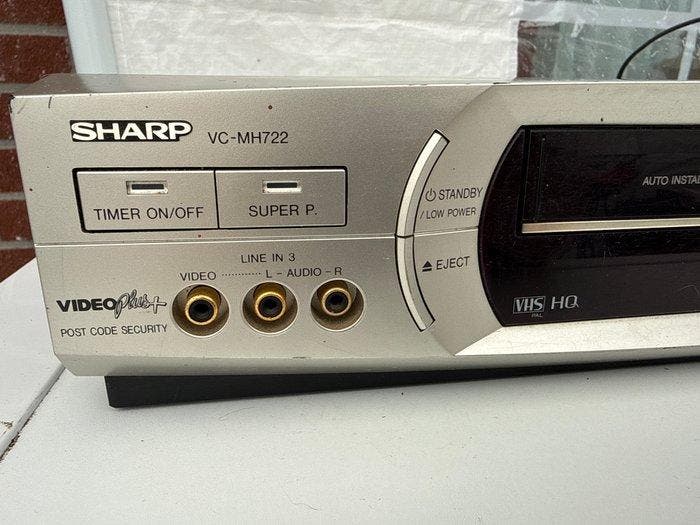 Sharp VC-MH722 Videorecorder, Collections, Appareils photo & Matériel cinématographique