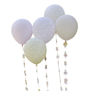 Bloemen Ballonnen Set 10 delig, Verzenden, Nieuw