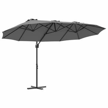 Parasol 372cm | Tweede kansje | OP = OP, Gebruikt, Kantelbaar, Verzenden, Stokparasol
