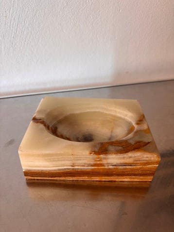 Vide-poche - Massive Italian Mid-Century - Solid Natural