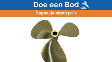 Bieden: Michigan Propellers 3-Blade Brass Propeller GL352 2, Ophalen of Verzenden