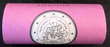Slovénie. 2 Euro 2025 Miki Muster (25 stuks) in muntrol
