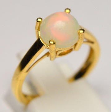Opaal - 925 Zilver - Ring