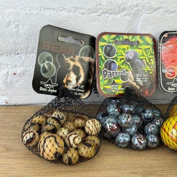 Vacor de Mexico - Knikkers Vintage Vacor de Mexico Marbles -