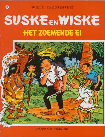 Het zoemende ei / Suske en Wiske / 73 9789002106880, Verzenden, Gelezen, Willy Vandersteen