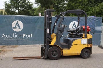 Veiling: Heftruck Caterpillar GP18N LPG 1800kg 4.75m 2004, Ophalen