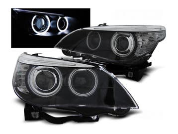 CCFL LED koplampen geschikt voor BMW E60 Sedan / E61, Auto-onderdelen, Verzenden, Nieuw, Universele onderdelen