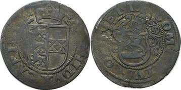 1/2 Batzen 1518, Habsburg Maximilian I 1493-1519, Verzenden, België