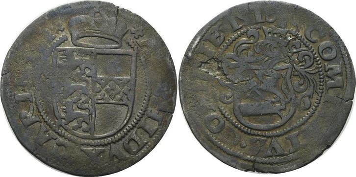 1/2 Batzen 1518, Habsburg Maximilian I 1493-1519, Postzegels en Munten, Munten | Europa | Niet-Euromunten, België, Verzenden