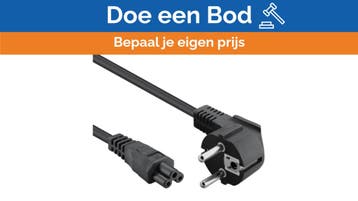 Bieden: Power Cable EU Schuko to C5 Plug - 1.8m - K5024, Ophalen of Verzenden, Nieuw