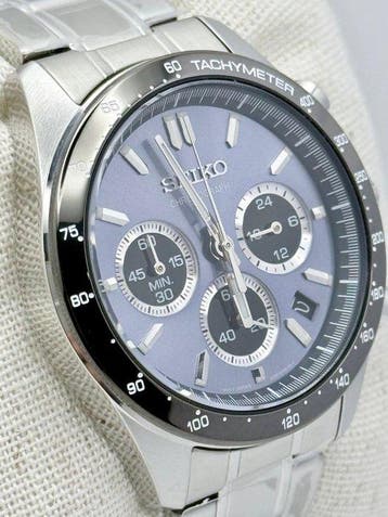 Seiko - Unknown - Zonder minimumprijs - SBTR027 - Heren -, Handtassen en Accessoires
