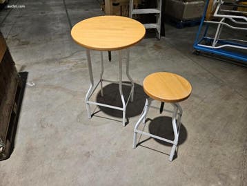 (8x) Statafels en barstoelen, Nieuw in verpakking