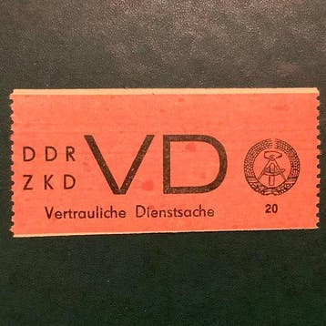 Duitse Democratische Republiek (DDR) 1965 - Vertrouwelijke, Postzegels en Munten, Gestempeld