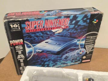 Nintendo - Snes - Small Box 16-BIT Power STATION Pack +Rare