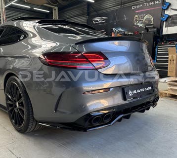 C43 AMG Look Diffuser voor Mercedes Benz C Klasse C205 A205, Ophalen of Verzenden