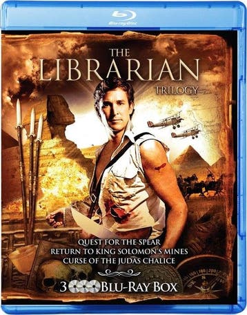The librarian trilogy (blu-ray tweedehands film), Ophalen of Verzenden