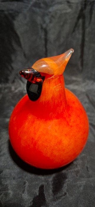 Iittala - Beeldje - Red Cardinal - Glas