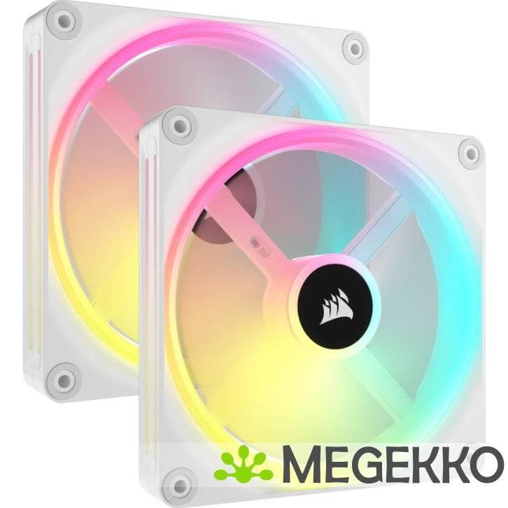 Corsair iCUE LINK QX140 RGB 140mm PWM Fans Starter Kit White, Informatique & Logiciels, Refroidisseurs d'ordinateur, Envoi