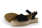 Manfield Sandalen in maat 39 Zwart, Kleding | Dames, Schoenen, Verzenden, Zwart, Sandalen of Muiltjes, Manfield