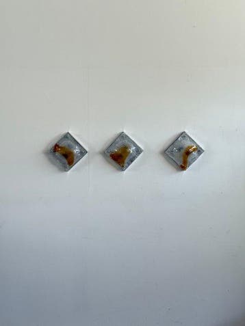 Venini - Toni Zuccheri - Wandkandelaar (3) - Metaal, Glas