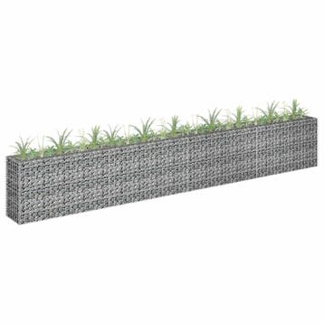 vidaXL Gabion plantenbak verhoogd 360x30x60 cm, Verzenden