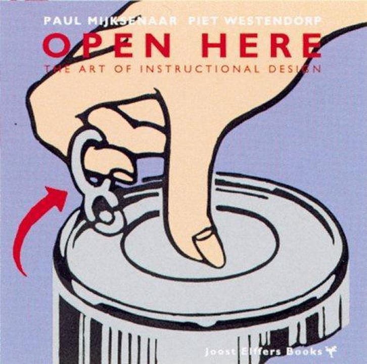 OPEN HERE              ING 9781556709623 PAUL MIJKSENAAR, Boeken, Taal | Engels, Zo goed als nieuw, Verzenden
