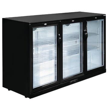Barkoelkast | G-SERIE | 320L | Zwart | +2°C/+8°C | Statisch, Verzenden, Nieuw in verpakking