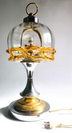 Lampe de table - Chromé - LÈre spatiale