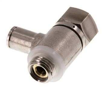 6mm & G 1/4'' Indirect Gestuurde Vernikkeld Messing, Verzenden, Nieuw