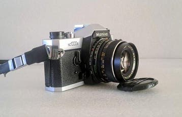 Mamiya NC1000s + Auto Sekor CS 1.7/50mm Analoge camera, Nieuw