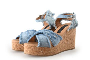 Colors of California Sleehakken in maat 37 Blauw, Kleding | Dames, Schoenen, Zo goed als nieuw, Schoenen met hoge hakken, Colors of California