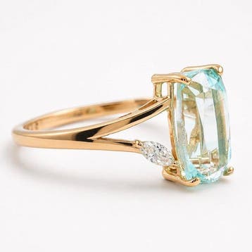 Zonder minimumprijs - Ring - 14 karaat Geel goud - 1.92ct., Nieuw
