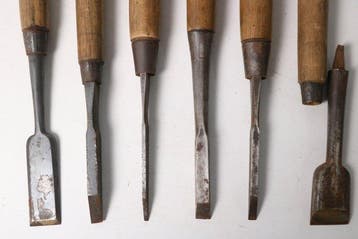 Japanese vintage chisel  Nomi - Outil de travail (6)