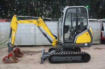 Veiling: Minigraver Wacker Neuson ET24 VDS Diesel 2016, Ophalen